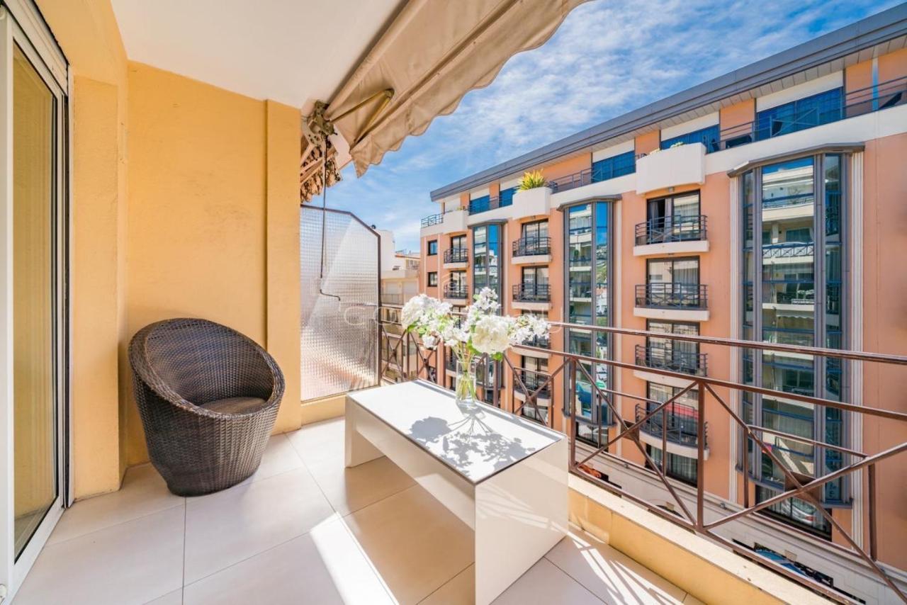 Superbe Appartement Avec Terrasse 1Mn Des Plages De La Croisette Κάννες Εξωτερικό φωτογραφία