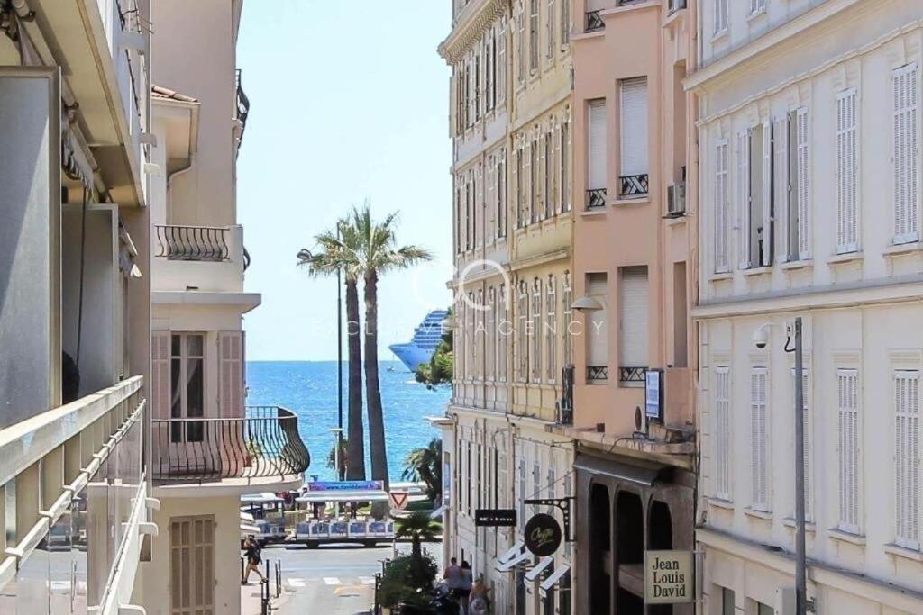 Superbe Appartement Avec Terrasse 1Mn Des Plages De La Croisette Κάννες Εξωτερικό φωτογραφία