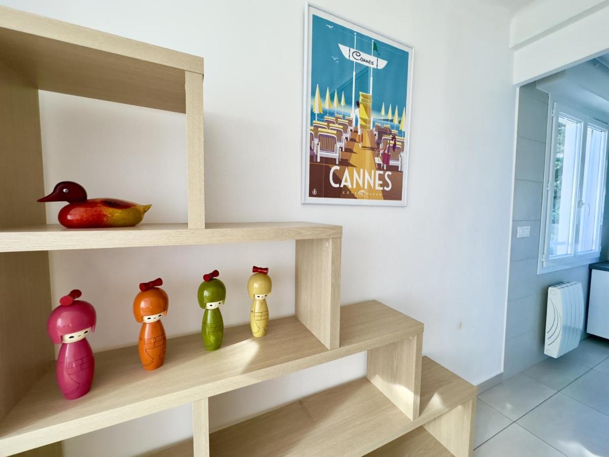 Superbe Appartement Avec Terrasse 1Mn Des Plages De La Croisette Κάννες Εξωτερικό φωτογραφία