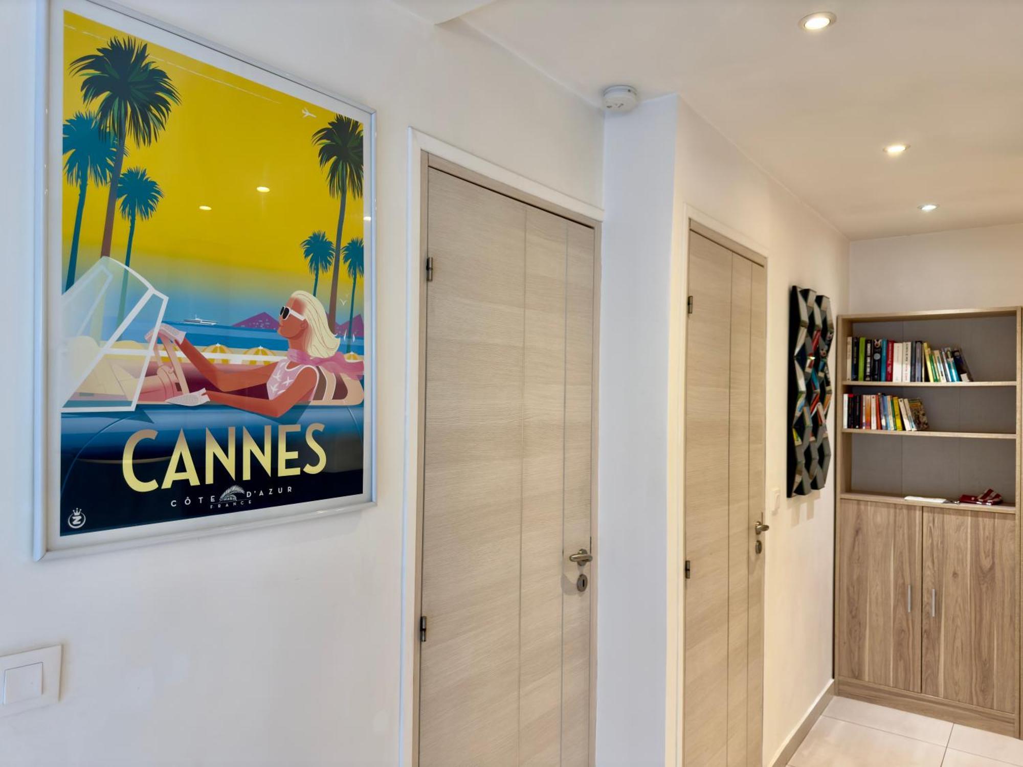 Superbe Appartement Avec Terrasse 1Mn Des Plages De La Croisette Κάννες Εξωτερικό φωτογραφία